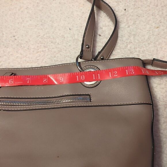 Nicole Miller Rafea design beautiful gray w silver accents designer - Picture 10 of 13